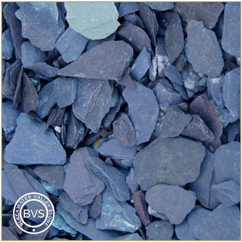 Blue Slate Chippings 40mm